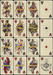 Playing cards New pieces of Academician Charlemagne