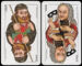 Playing cards Russian emperors 2