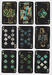 Playing cards Ural region of gems