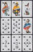Playing cards Heroes of Pushkin's creations